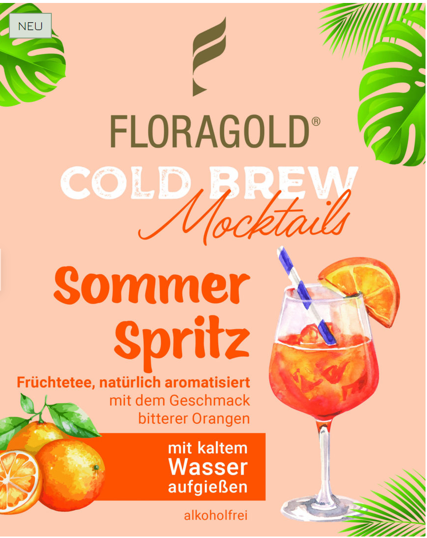 Coldbrew Mocktail Sommer Spritz - Bitterorange 100g