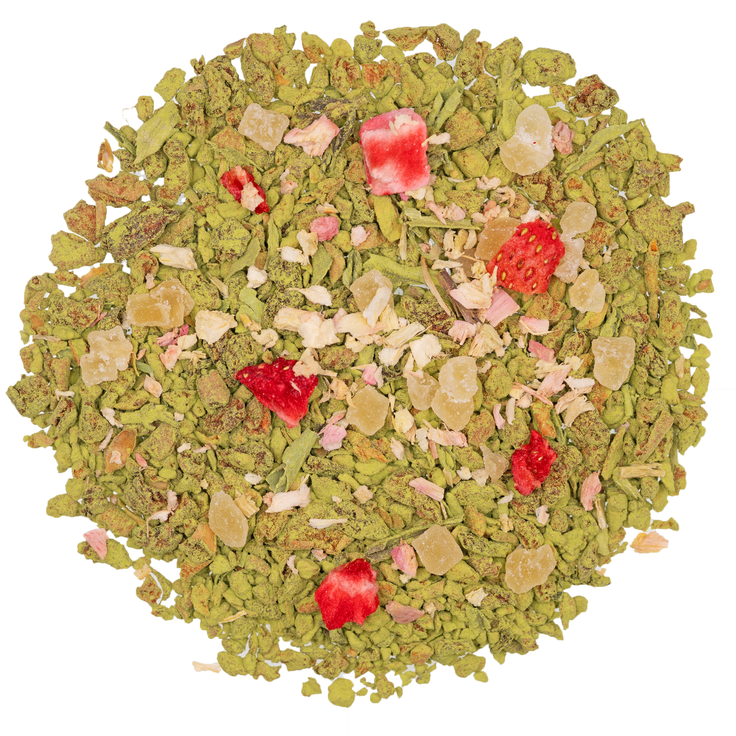 Cold Brew Matcha Strawberry, Früchtetee mit Matcha,  aromatisiert