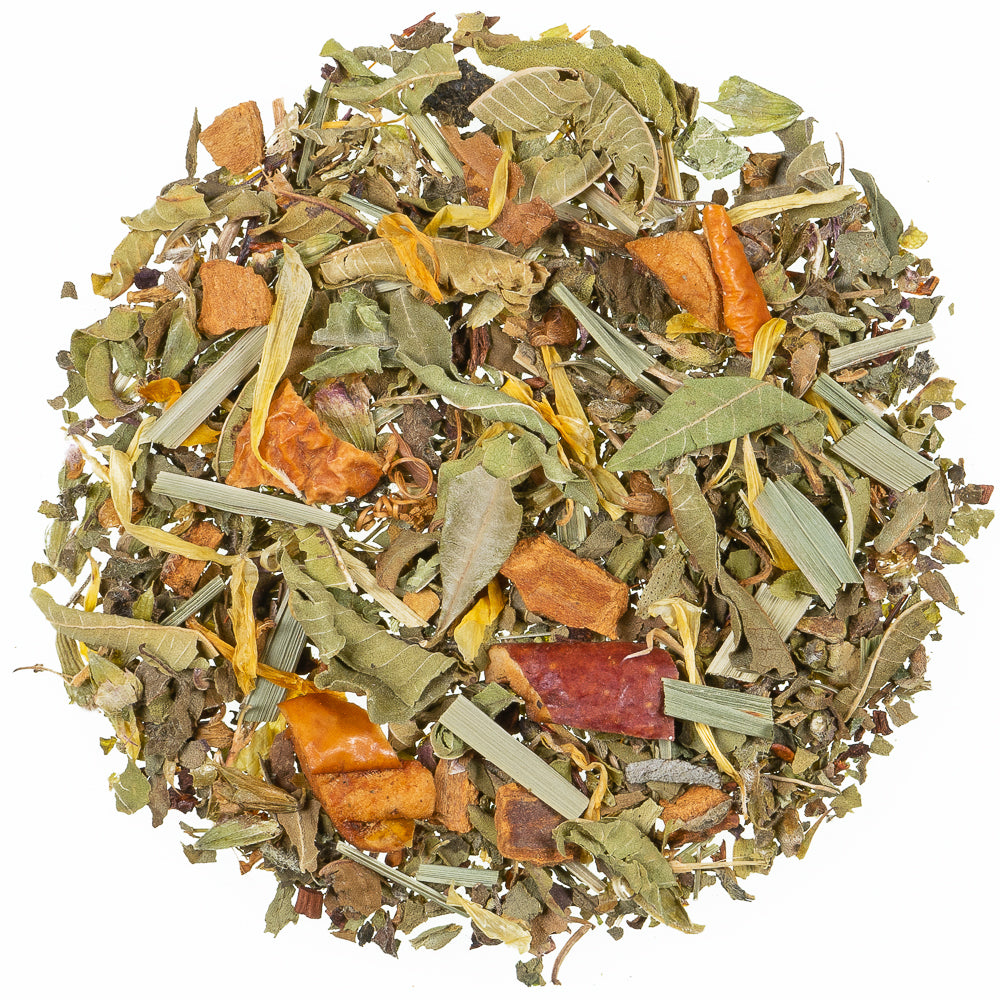 Tulsi Melisse, Kräutertee aromatisiert